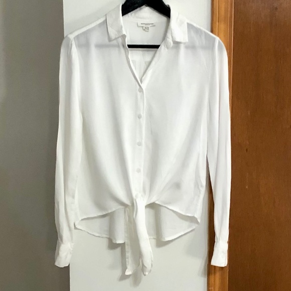 beachlunchlounge Tops - beach lunch lounge long sleeve white blouse